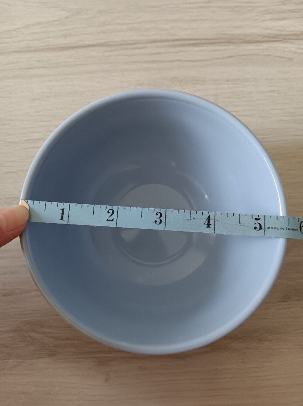 Nantucket Ceramic Round Bowl Cereal Soup Ice Cream 5.5" Light Blue Classic Dish - Picture 4 of 12